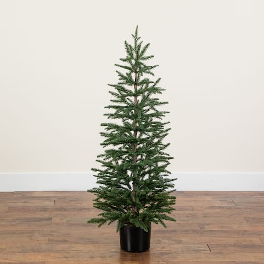 4ft. Pre-Lit Artificial Christmas Tree, Warm White LED Lights